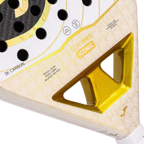 img_3898 Joma Slam Iconic Bianca 2026 - Racchetta Padel Goccia (Eleganza Pura e Versatilità Totale)