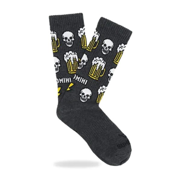 Beer Skull Socks - Sumomihi