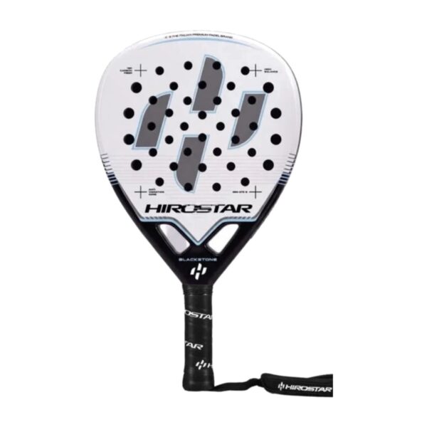 Hirostar Blackstone IV 2027 – Racchetta Padel Diamante da Attacco (Bilanciamento Alto | Carbonio 18K)