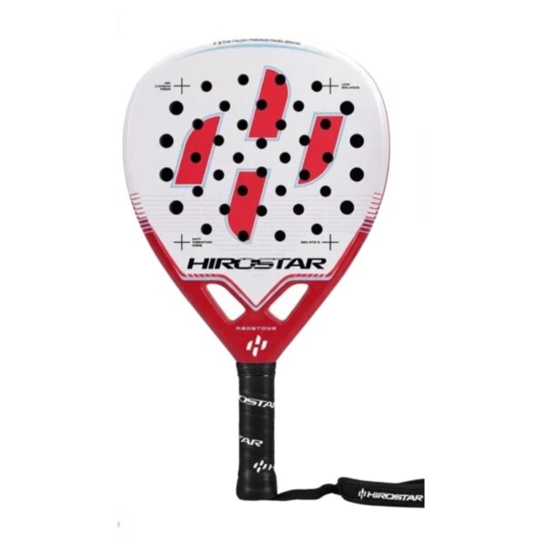 Hirostar Redstone IV 2027 – Racchetta Padel Diamante da Controllo (Bilanciamento Basso | Carbonio 18K)