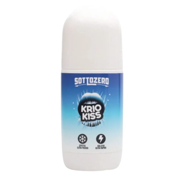 Krio Kiss 50ml - Crema Antidolorifica SottoZero in Roll-On