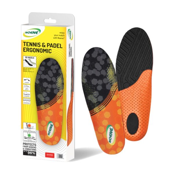 Noene Tennis & Padel Ergonomic – Solette Antishock per Padel (5 mm) Noene Tennis & Padel Ergonomic – Solette Antishock per Padel (5 mm)